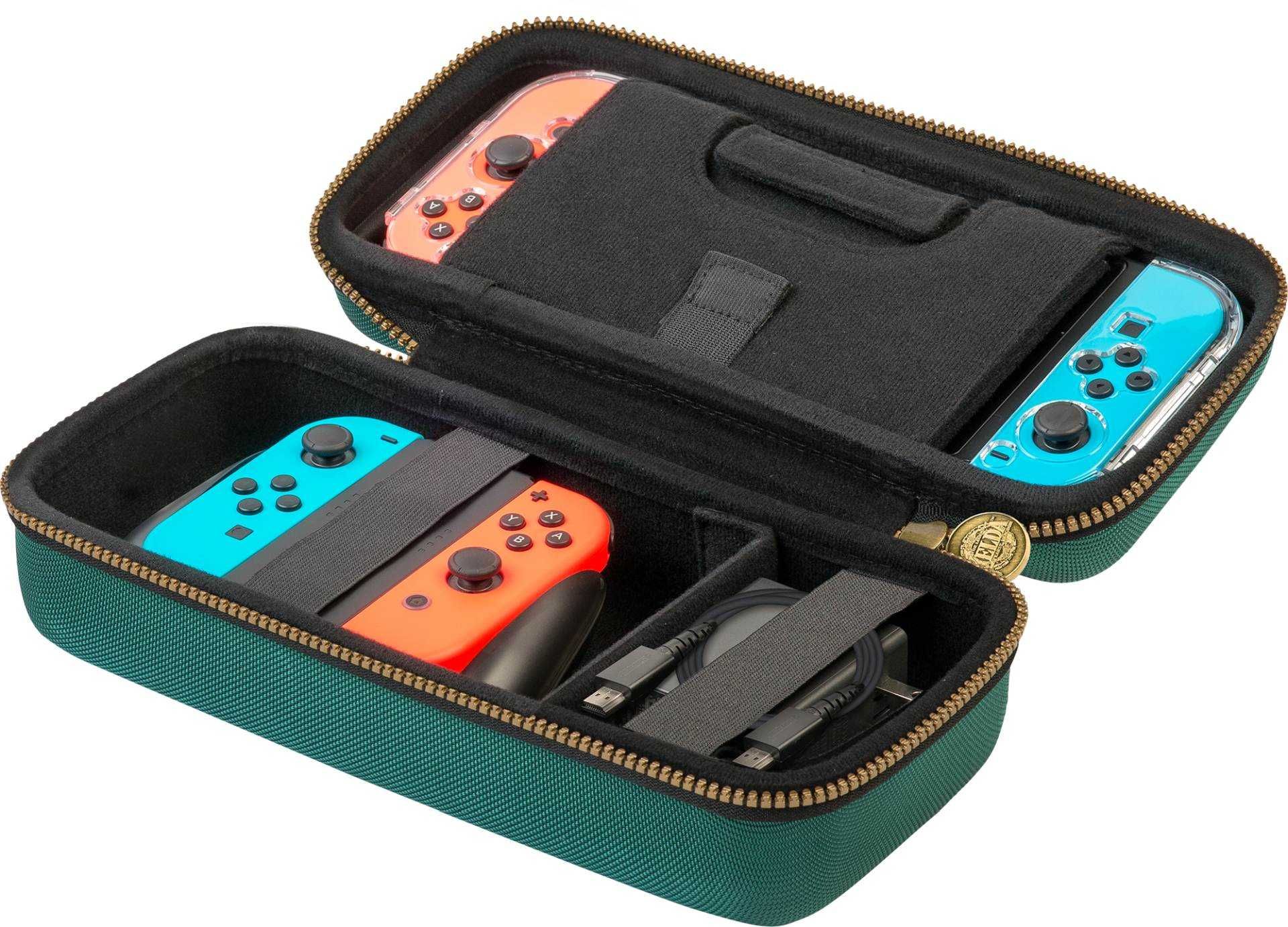 BIG BEN Etui na konsole i akcesoria ZELDA zielone do Nintendo SWITCH