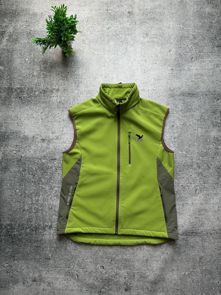 Мужская жилетка Salewa Softshell Fleeve Vest!