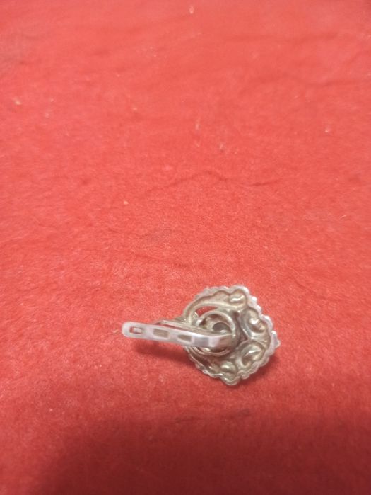 Раритетные серебряные серьги