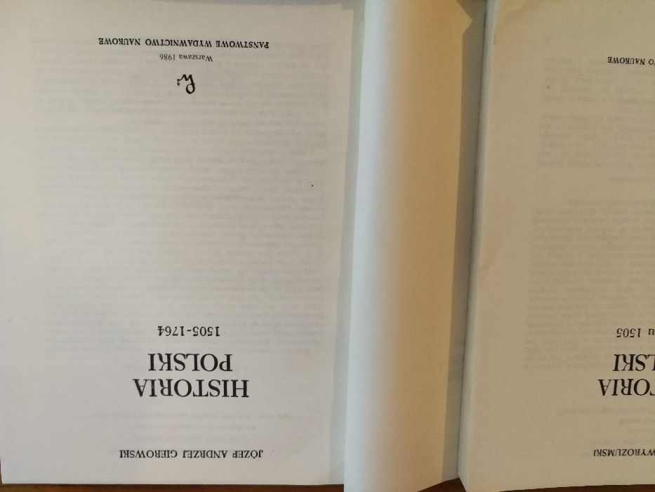 Historia Polski 4 tomy