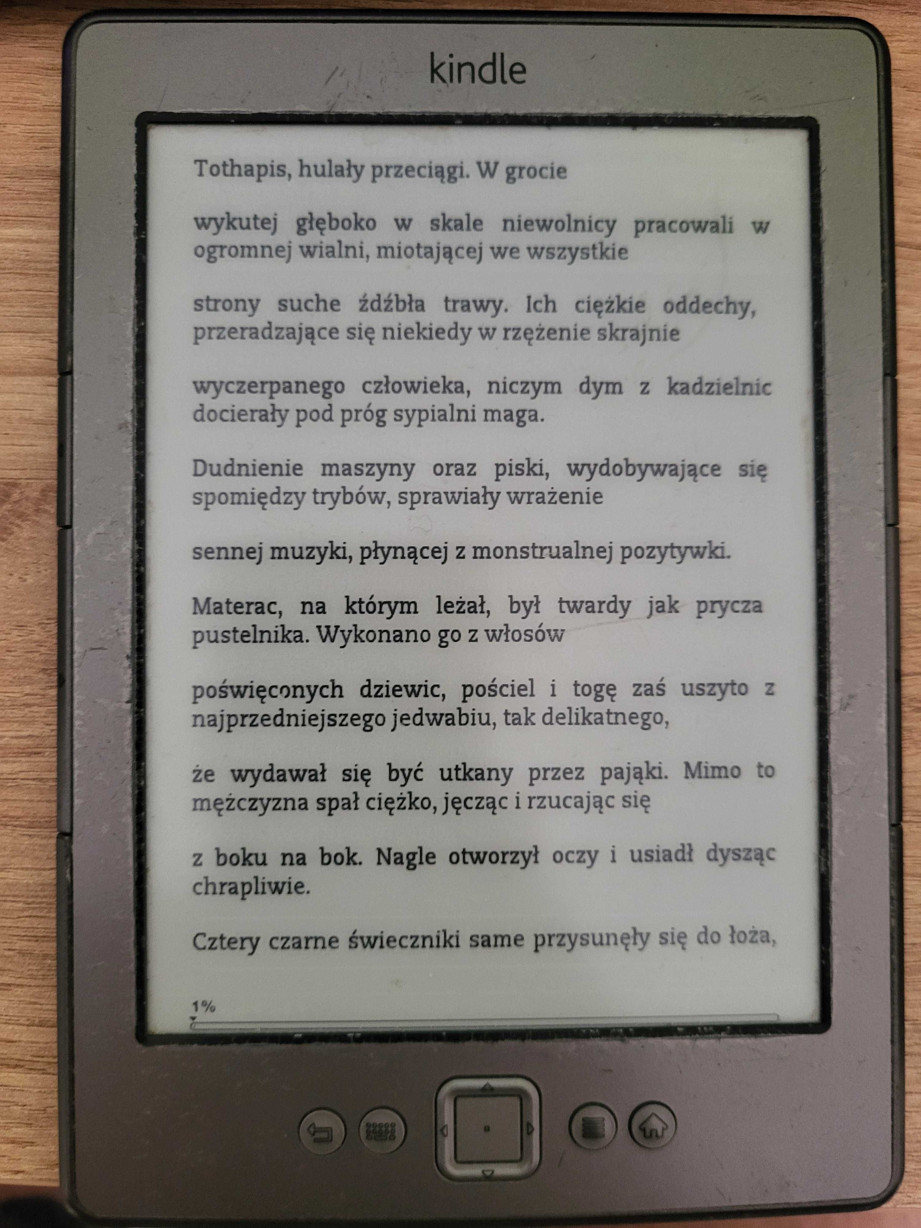 Amazon Kindle D01100 4 generacji Wi-FI czytnik e-booków szary