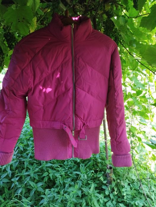 Рожева куртка в розмірі S