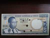 Banknot 1000 franków Kongo