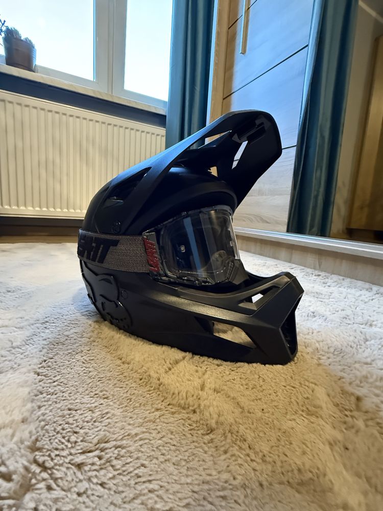 Kask rowerowy FOX Rampage rozmiar M + gogle