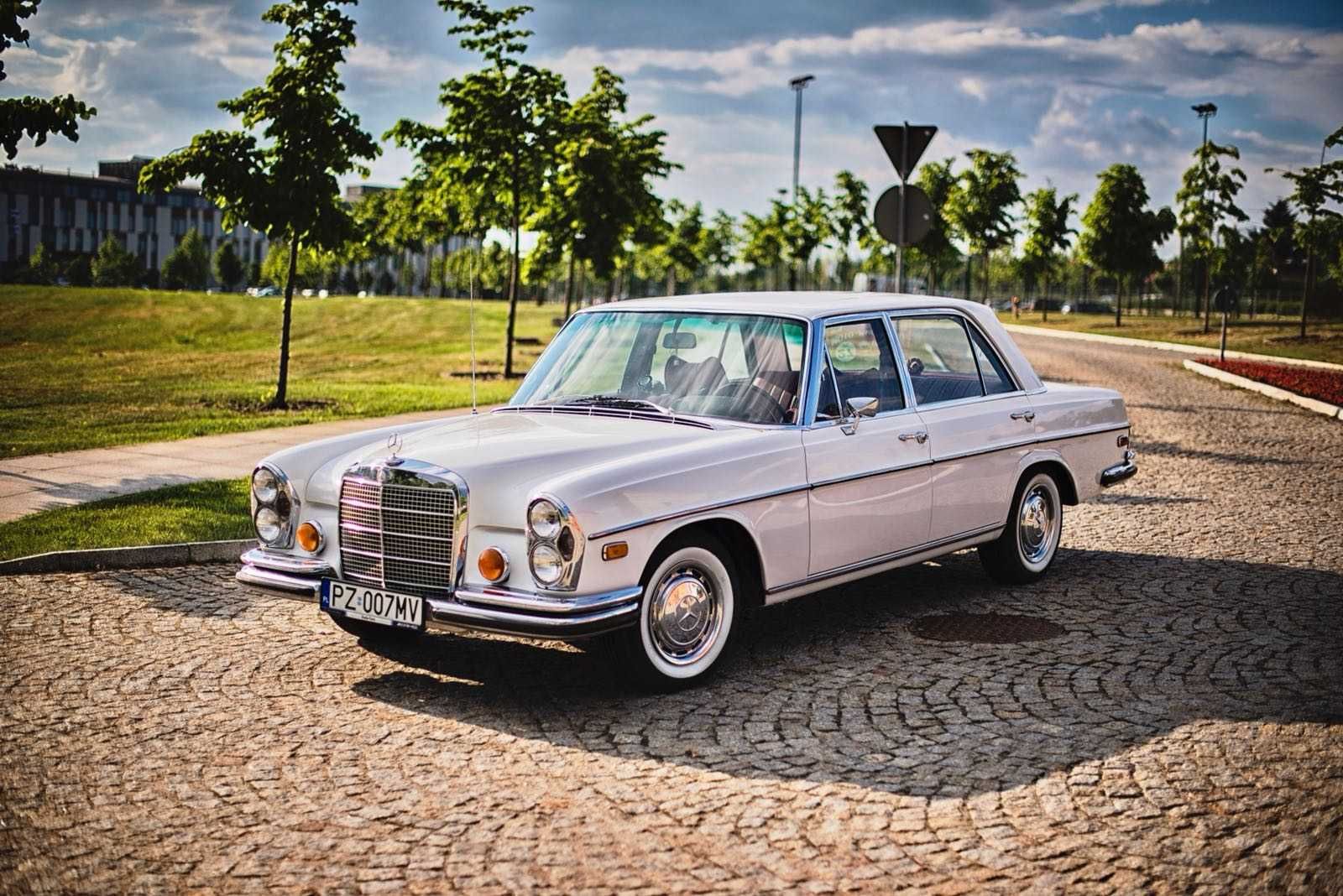 Wynajem auta na ślub, wesele, Mercedes w 109 4,5l V8  1972r