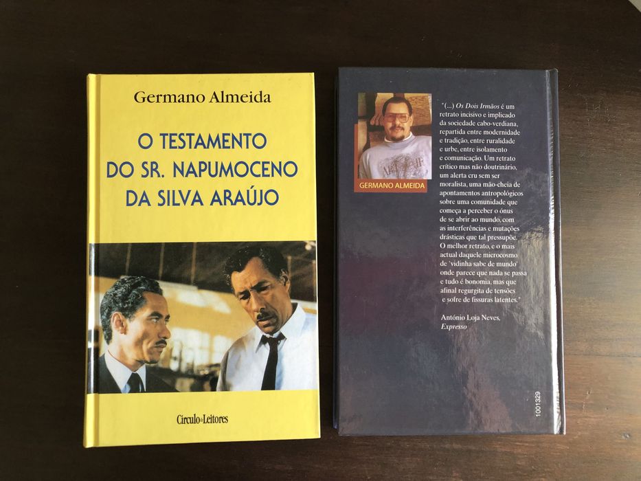 GERMANO ALMEIDA Os Dois Irmãos Testamento Sr. Nepomuceno AGUALUSA