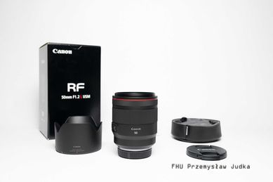 CANON RF 50MM F/1.2 L  50/ 1.2 RF USM igła | komplet | faktura