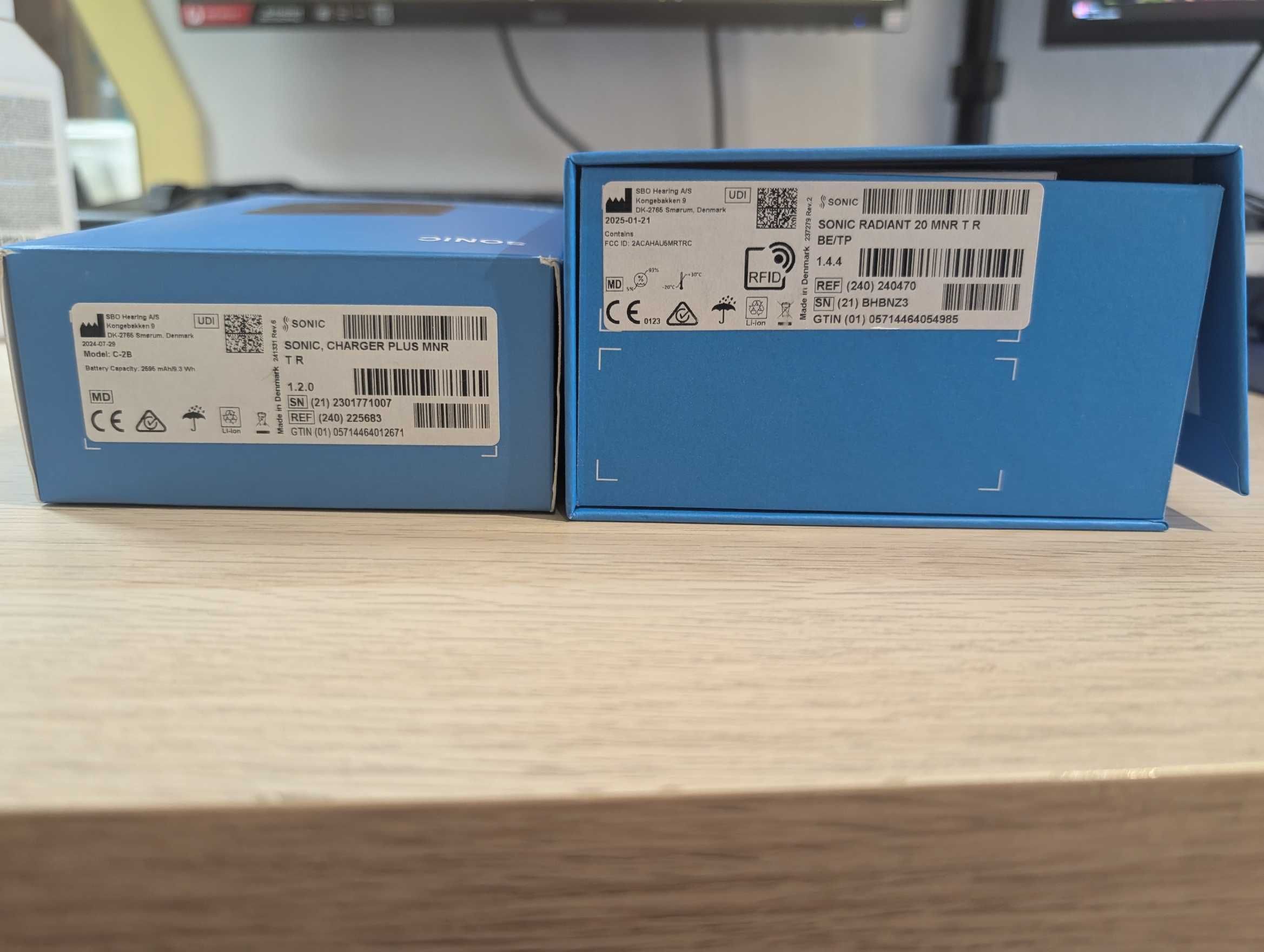 Sonic radiant 20 mnrm BE/TP oraz ładowarka sonic charger plus mnr
