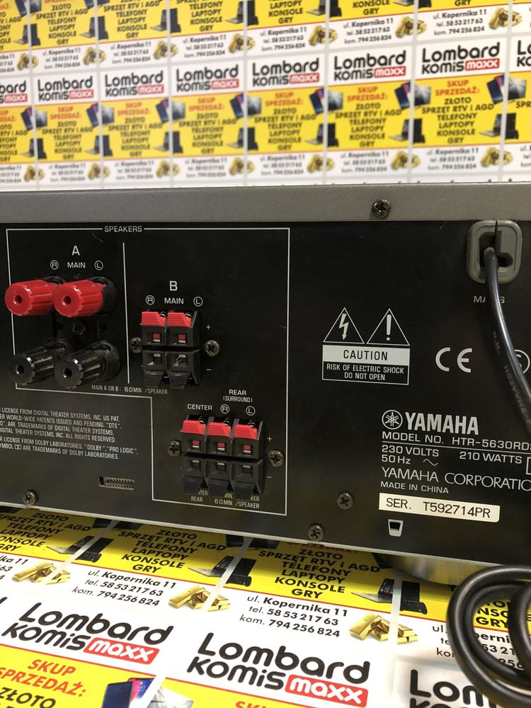 Amplituner Yamaha HTR-5630 RDS+pilot