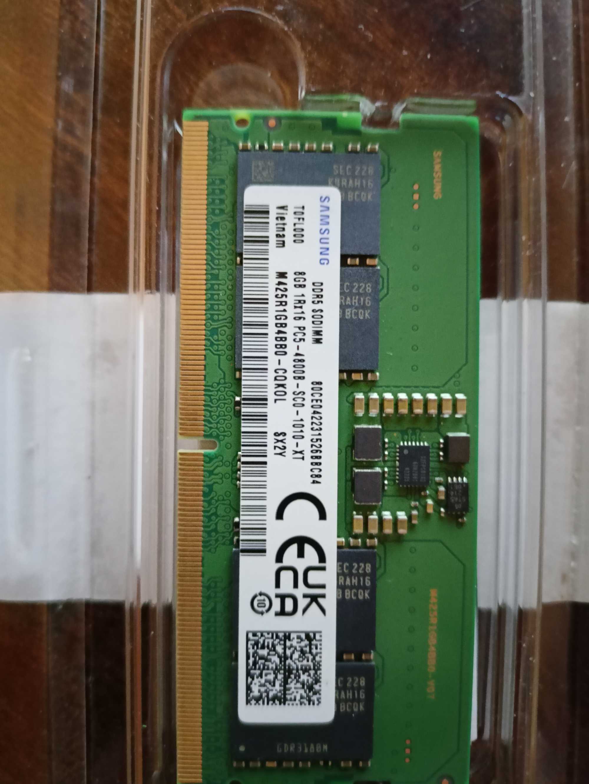 Оперативна пам'ять Samsung SODIMM DDR5 4800 2х8GB (M425R1GB4BB0-CQK)