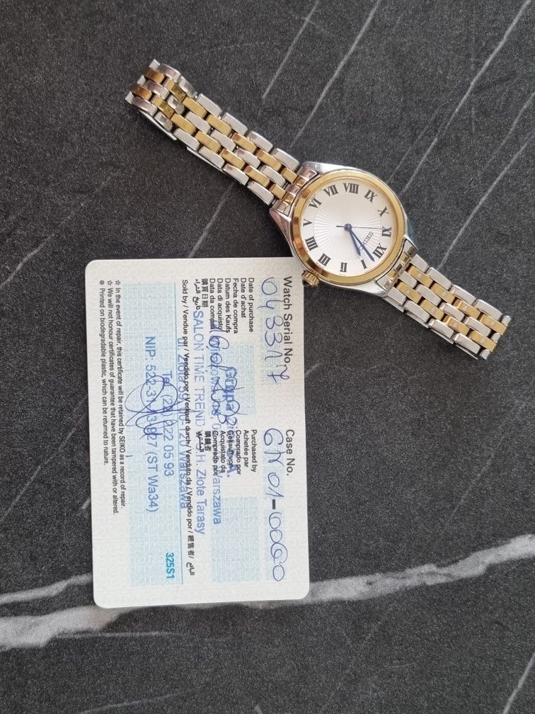 Zegarek damski SEIKO stan bardzo dobry