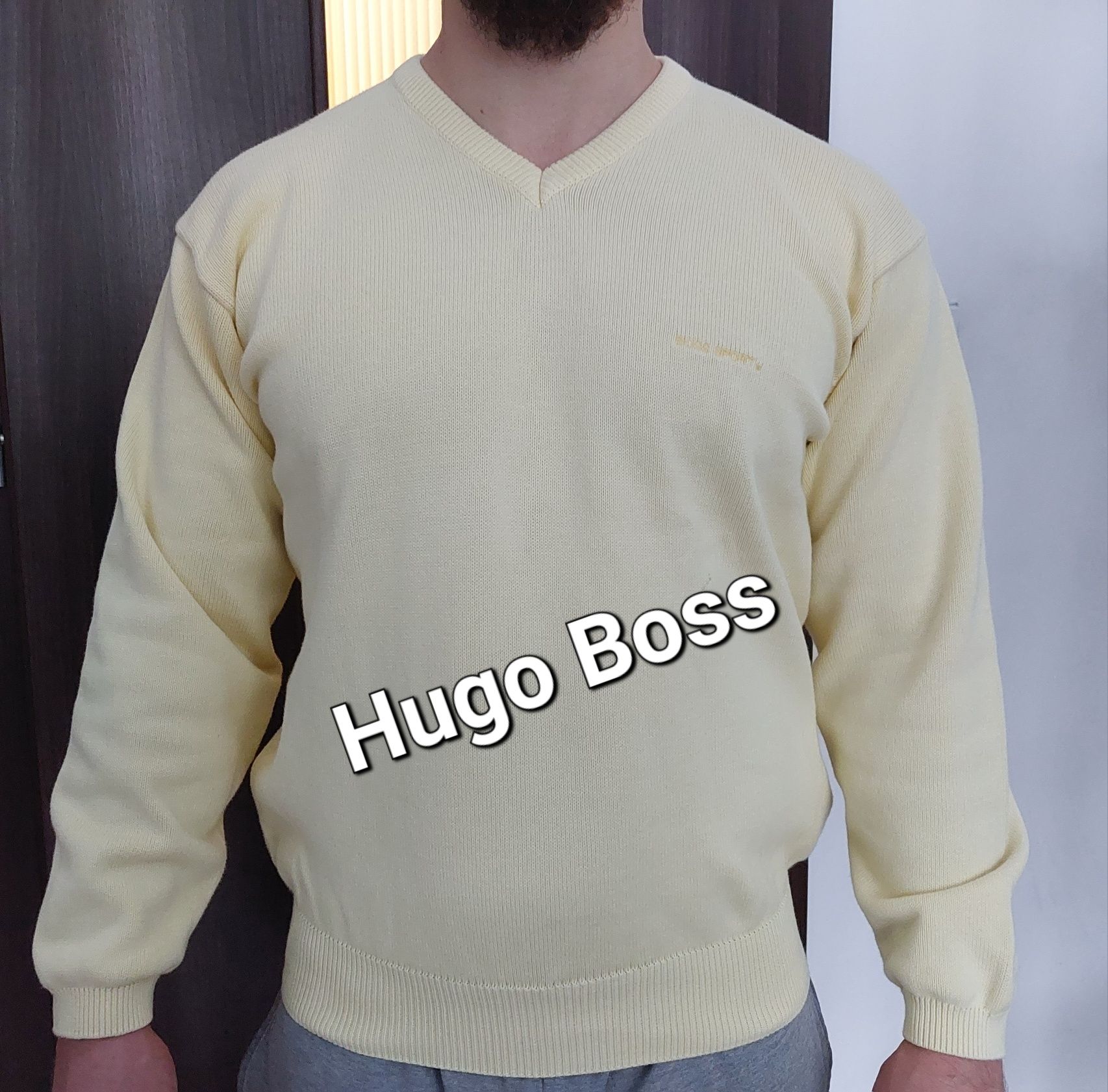 Sweter Hugo Boss Sport 100% bawełna, roz. L/XL