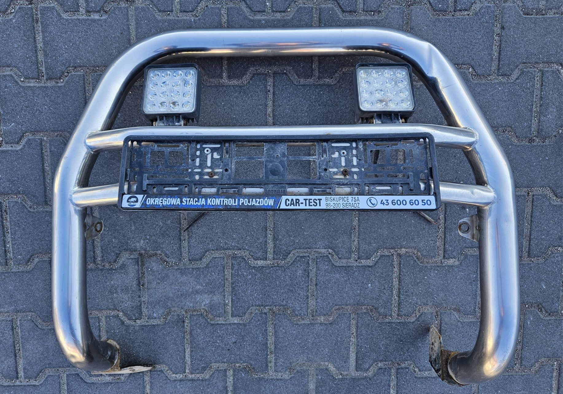 ORUROWANIE PRZÓD ALU, Kangur, Bumper, zderzak Nissan Navara D22