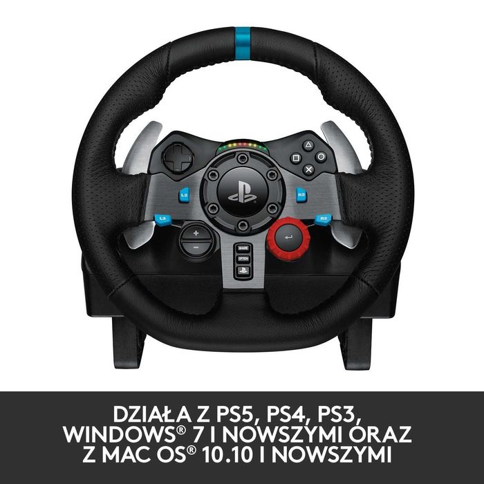 Kierownica LOGITECH G29 + Shifter PC PS3 PS4 PS5 Sklep - Poznań