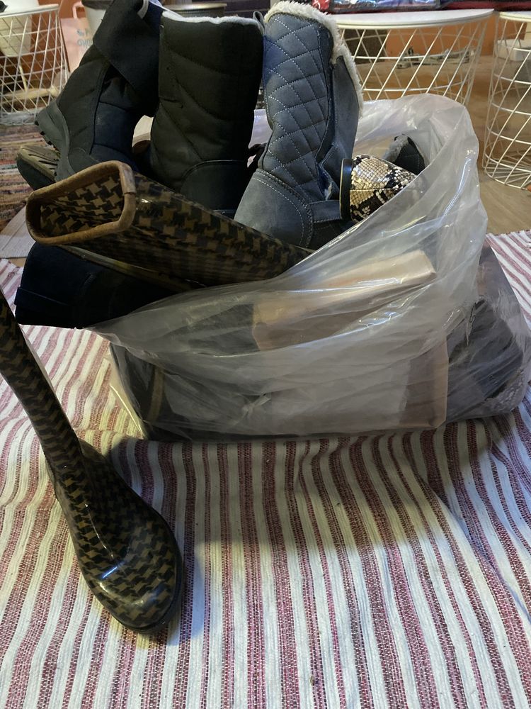 Saco de pare de sapatos e botas