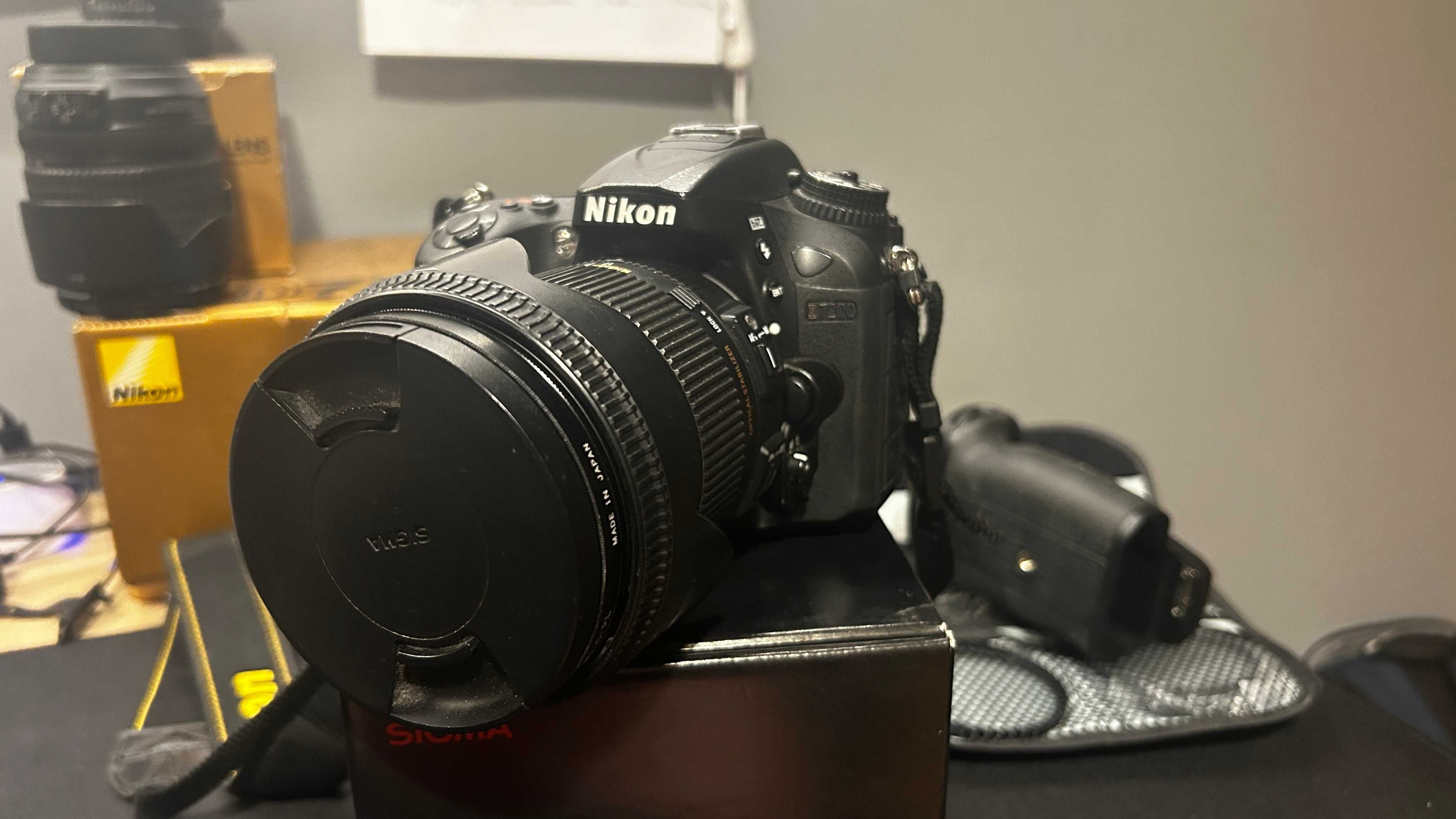 Nikon D7200+obiektywy:N35/50/18-105/Sigma 17-50