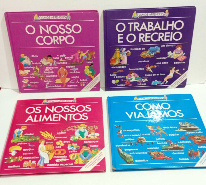 Livros da Coleção - Vamos Aprender