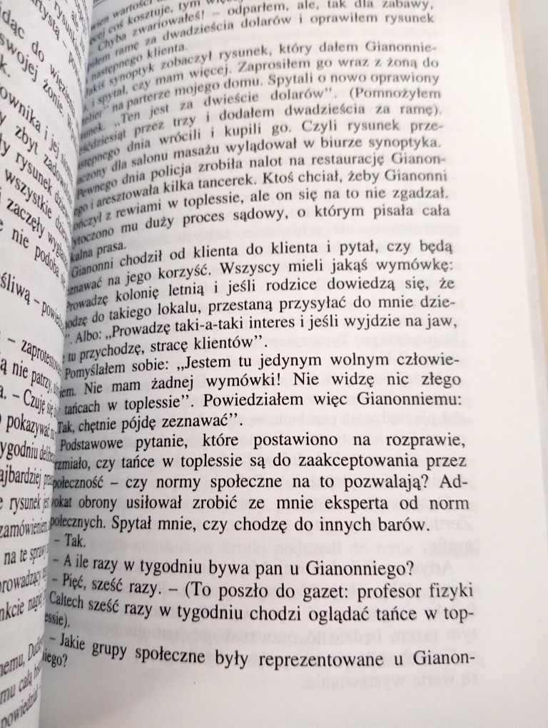 Pan raczy żartować, panie Feynman!