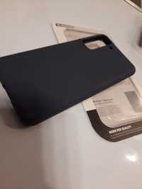 Etui na Samsung s21  z mikrofibrą silikonowy  marka Surphy płeć granat