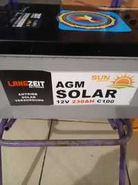 Гелевий аккумулятор AGM SOLAR  12v 230 AH C300