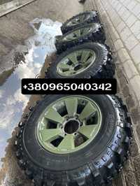 Болотна гума  Mitsubishi L200,нові колеса 235/75 R16