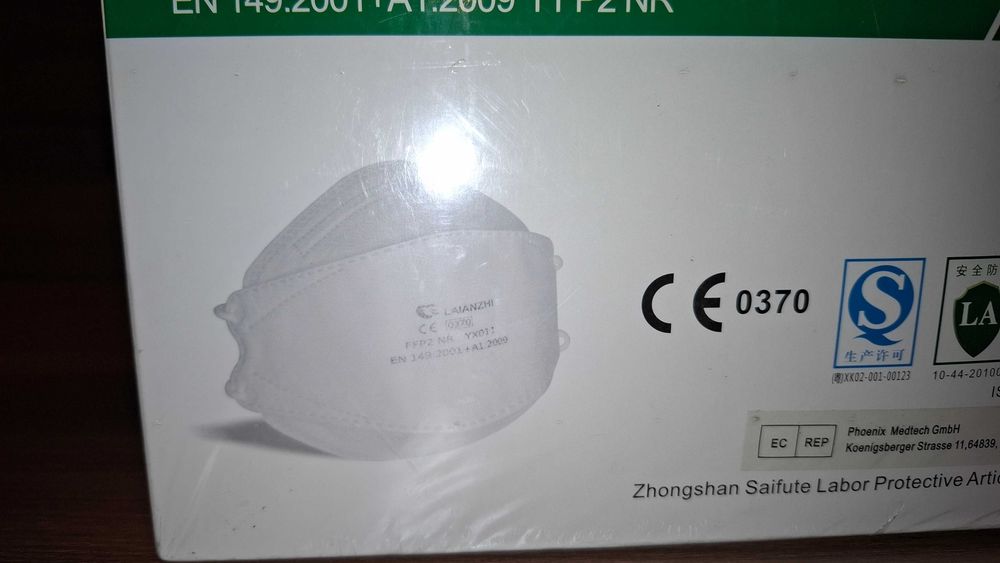 Zestaw Maseczki Ochronne Wysokiej Jakości - 60 Sztuk