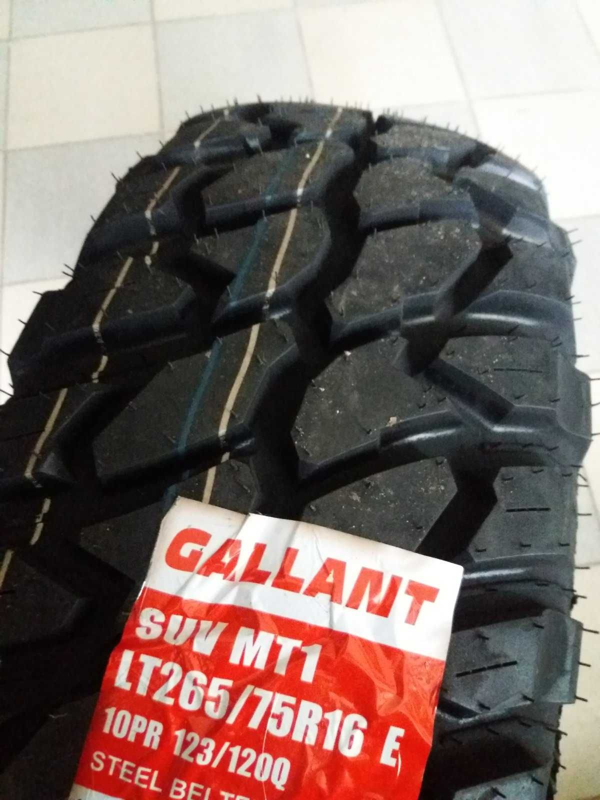 Шини  грязевые 265-75R16  GALLANT SUV MT1