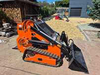 Nowa MINI ŁADOWARKA GĄSIENICOWA 900KG ładowność 350KG bobcat koparka