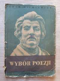 Adam Mickiewicz Wybór poezji 1950