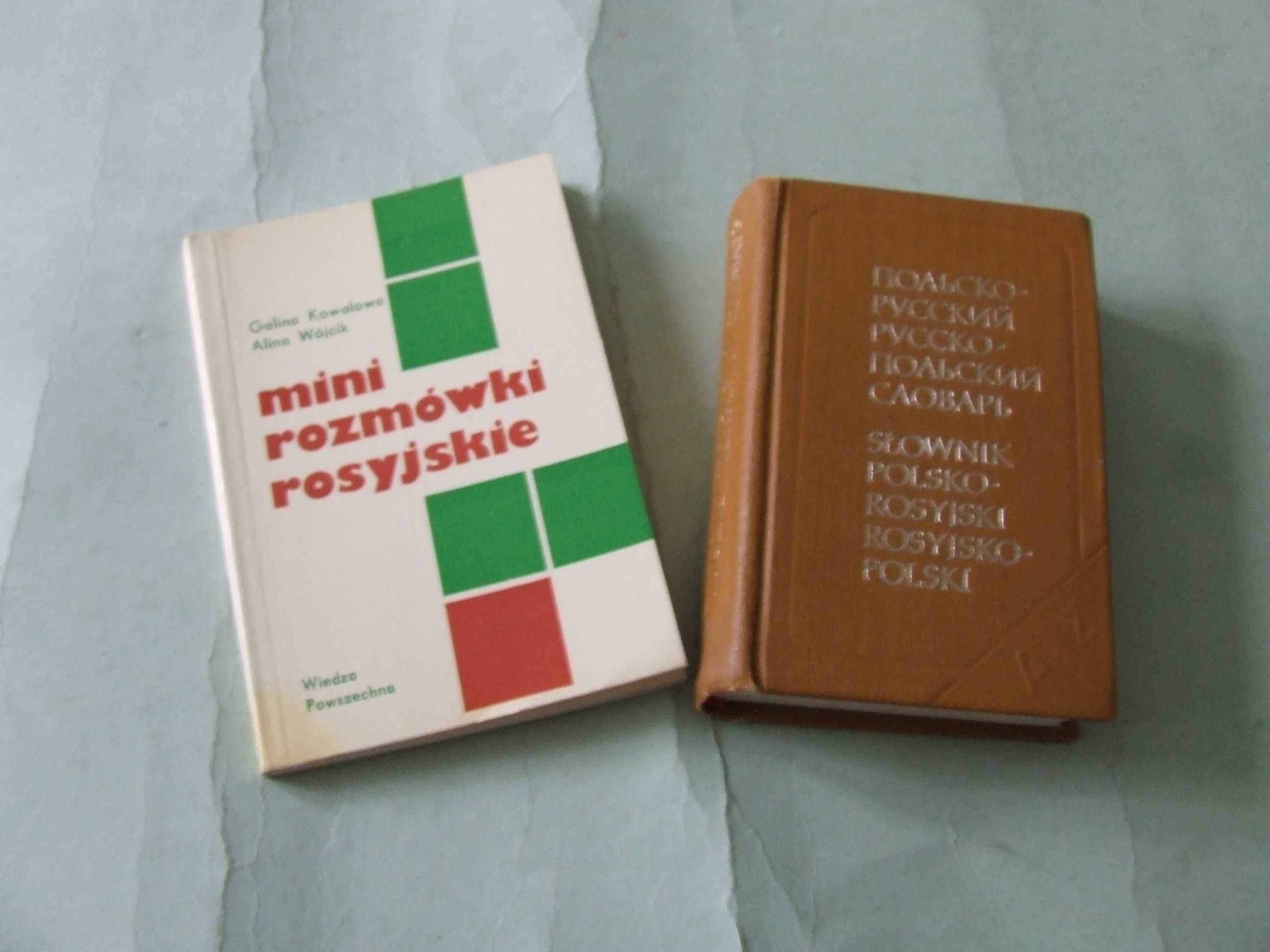 Mini rozmówki rosyjskie + Słownik polsko - rosyjski, rosyjsko - polski