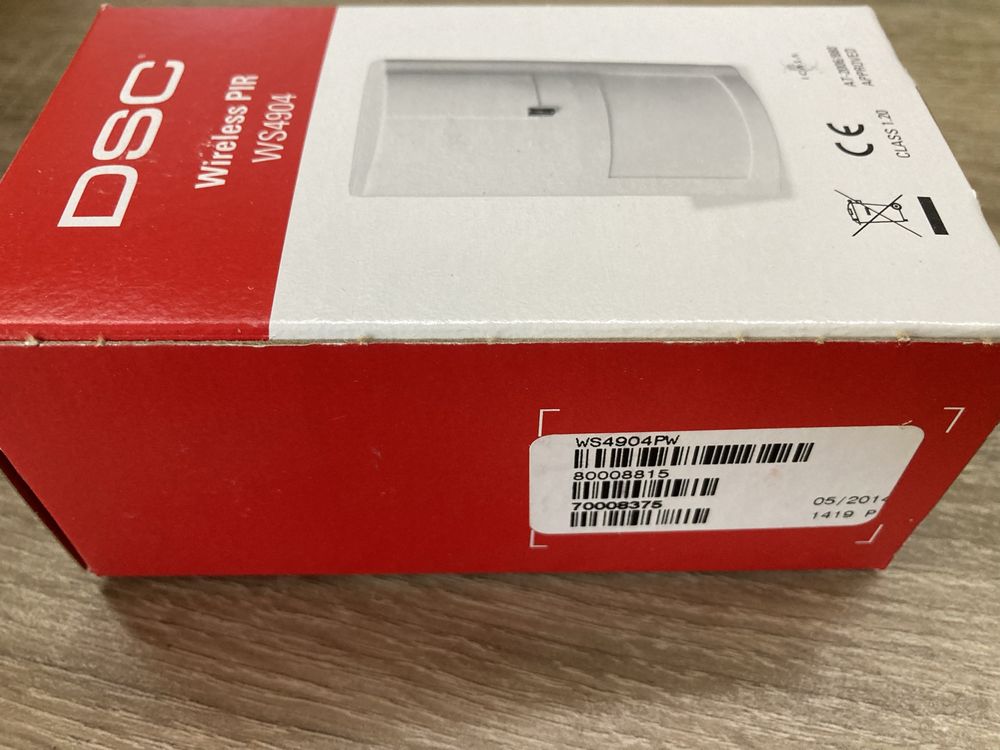 DSC WS-4904 датчик руху бездротовий