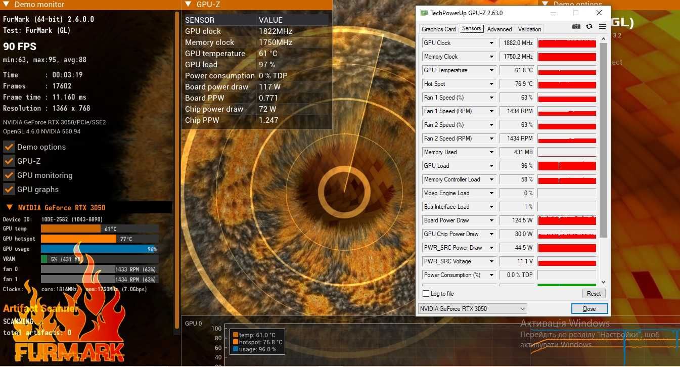 ASUS Dual GeForce RTX™ 3050 V2 OC Edition 8GB GDDR6