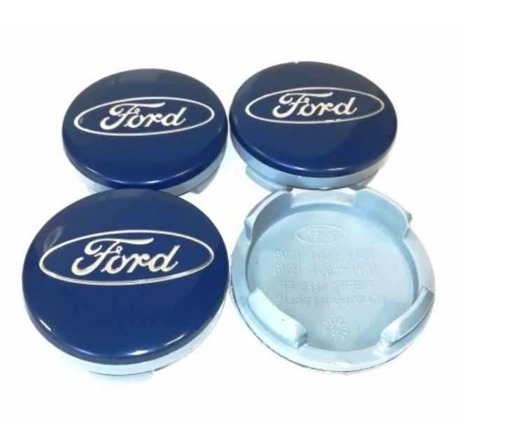 FORD 4szt Dekielki Kapsle Kołpaczki ALUFELG 54mm