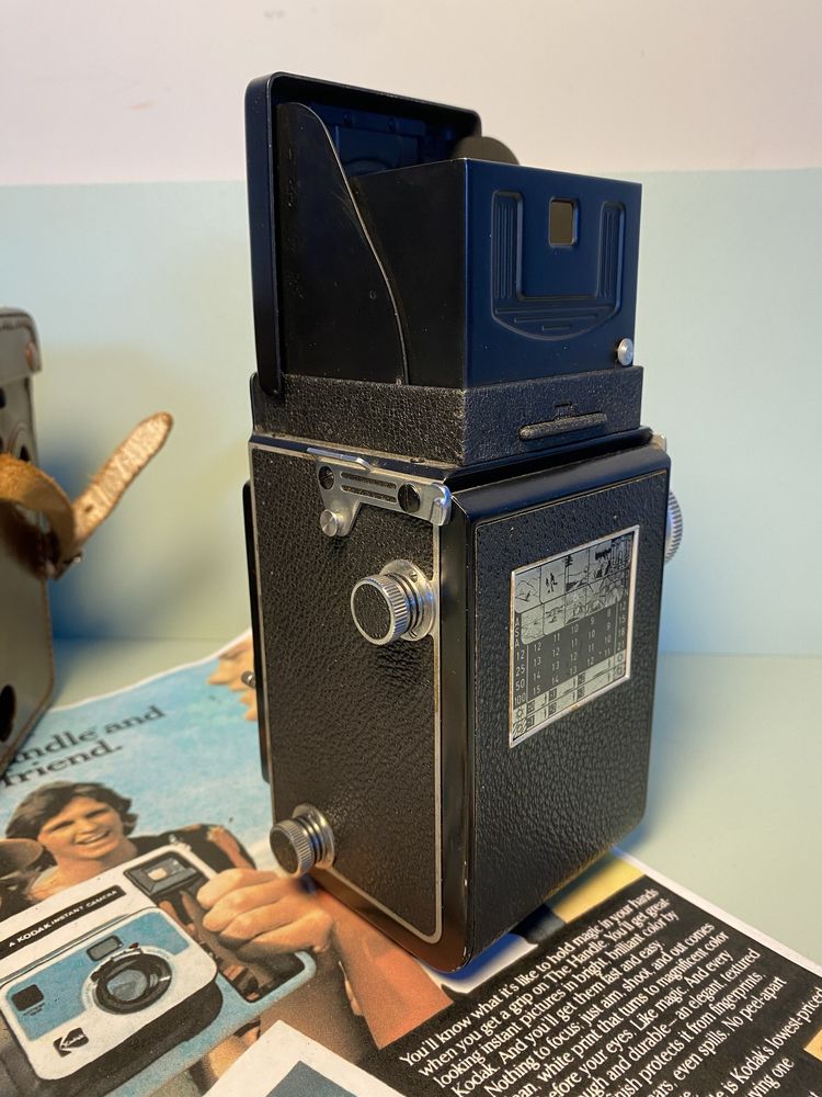 Rolleicord 75mm f3.5 Xenar - aparat analogowy z kolekcji