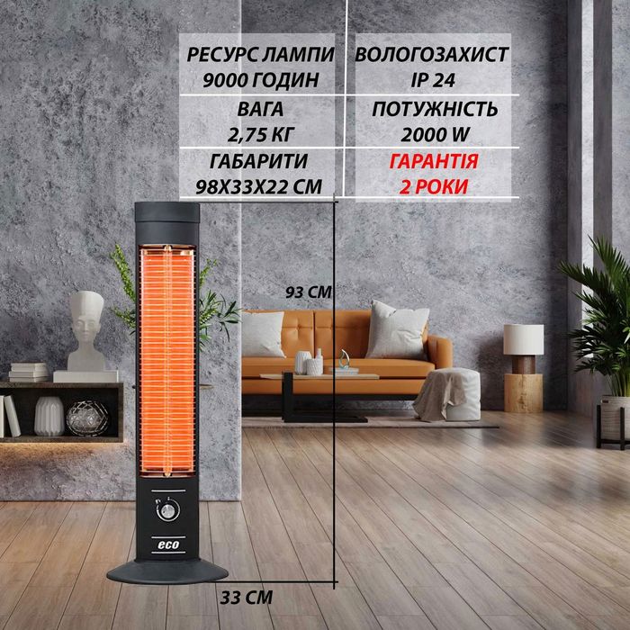 Інфрачервоний обігрівач UFO Eco Term 2000