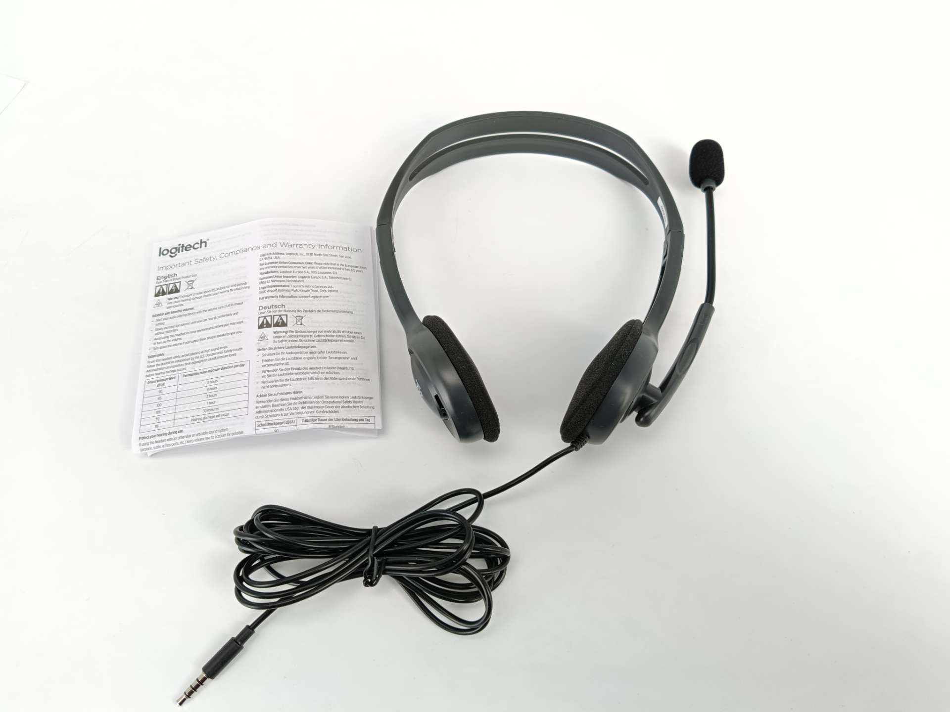 Słuchawki nauszne Logitech H111