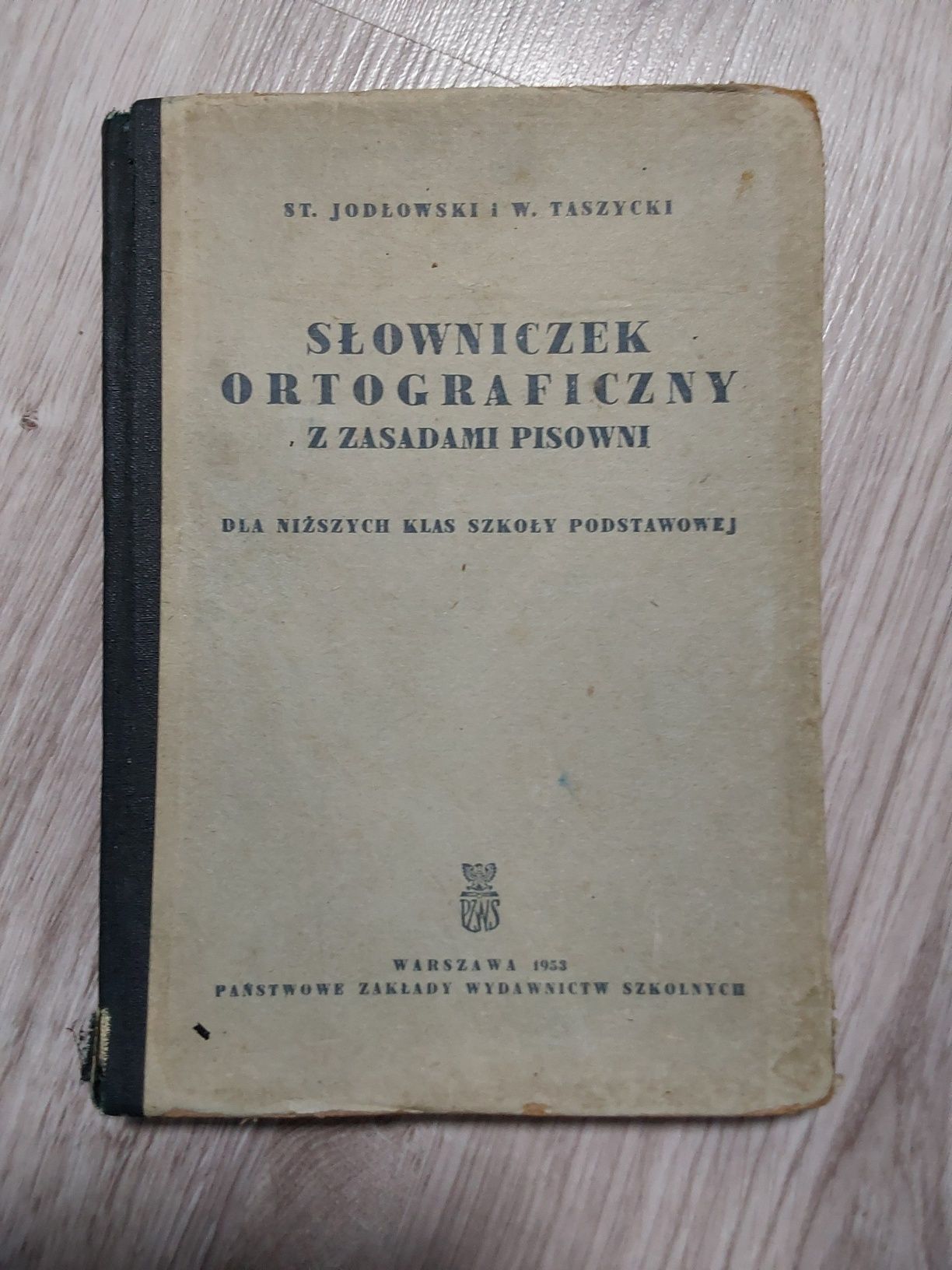 Słownik ortograficzny wyd. 1953r.