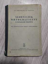 Słownik ortograficzny wyd. 1953r.