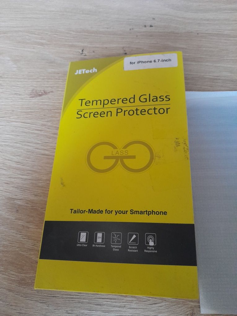 Jetech szkło hartowane 2 szt. 9h Do iphone 13 pro max 6.7 cala