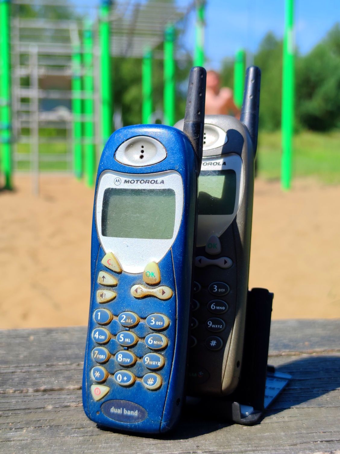 Kolekcja klasycznych telefonów