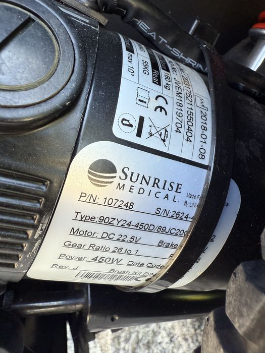 wózek inwalidzki elektryczny Quickie JIVE M, 10km/h, pełna elektryka