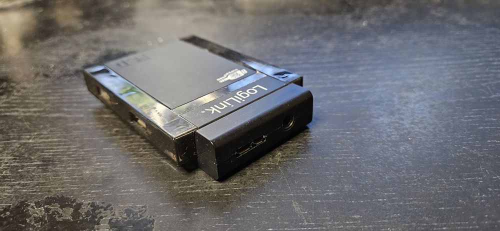 Hub USB 3.0 Logilink 4 port UA0112A pasywny / aktywny z zasilaczem