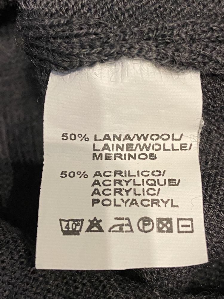Lakoniczny podstawowy sweter/pulower Coney Island, rozmiar L
