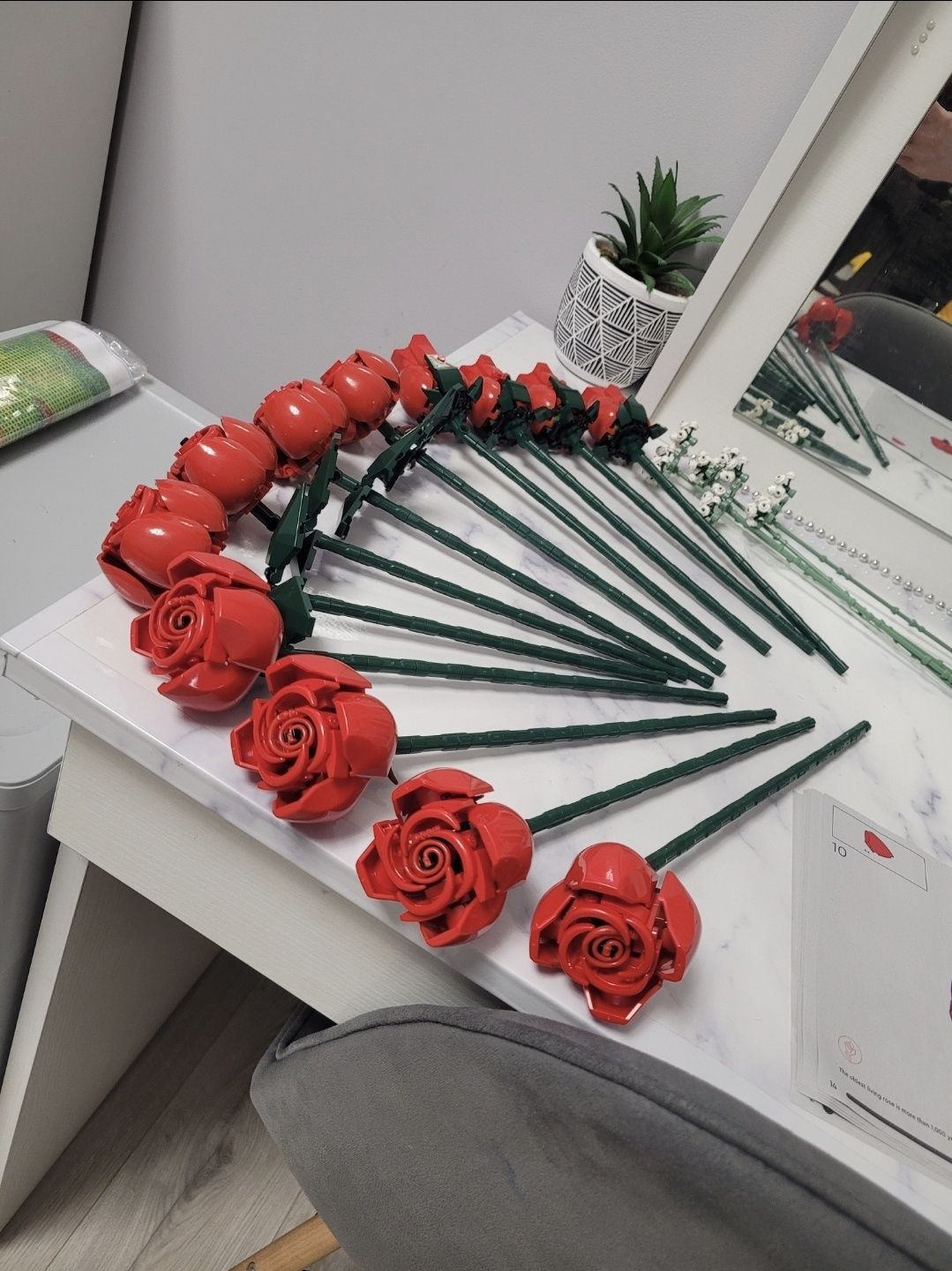 Lego klocki botanical bukiet róż róże Roses Lego lego