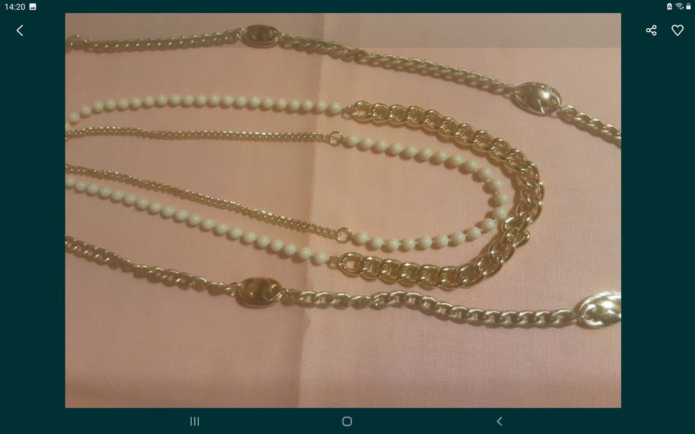 Колье,бусы, чокер, кулон, винтаж,Чехия.