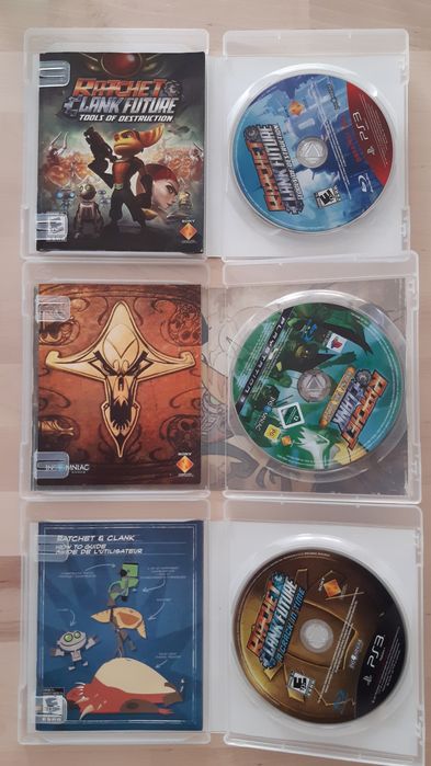 Jogos Ratchet e Clank Ps3