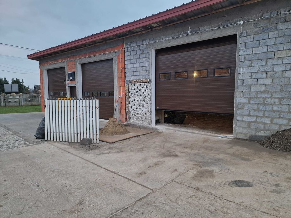 Brama garażowa brąz 3000x2250