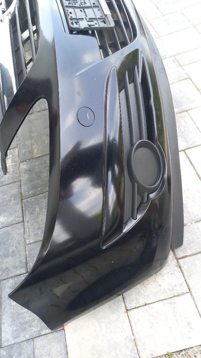 Opel Corsa d 06-11 zderzak przód przedni czarny z20r