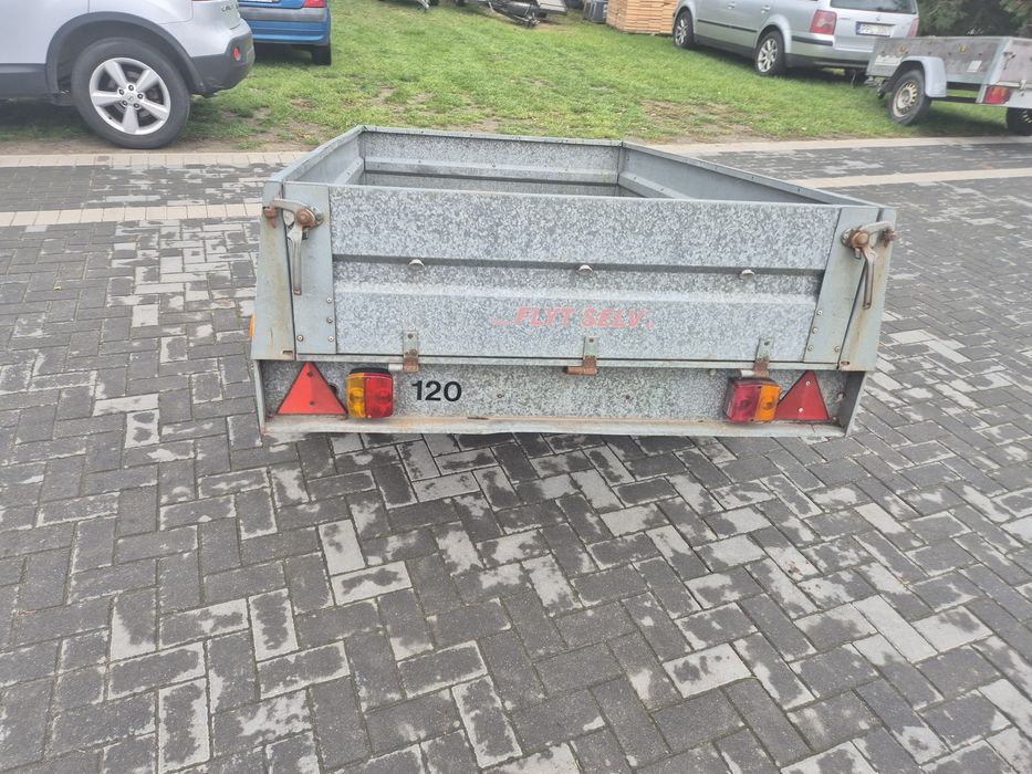 Przyczepka samochodowa lekka 2x1.2 na kat B