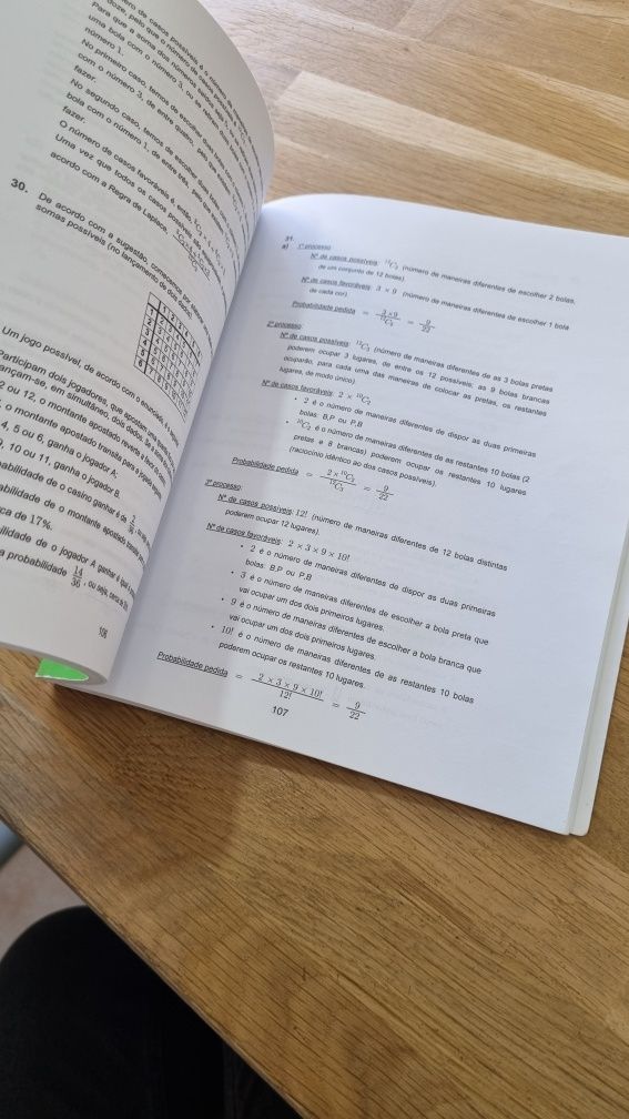 Questões de exame matemática A